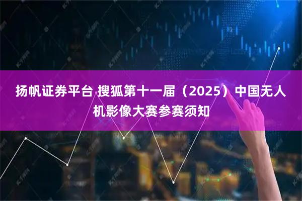 扬帆证券平台 搜狐第十一届（2025）中国无人机影像大赛参赛须知